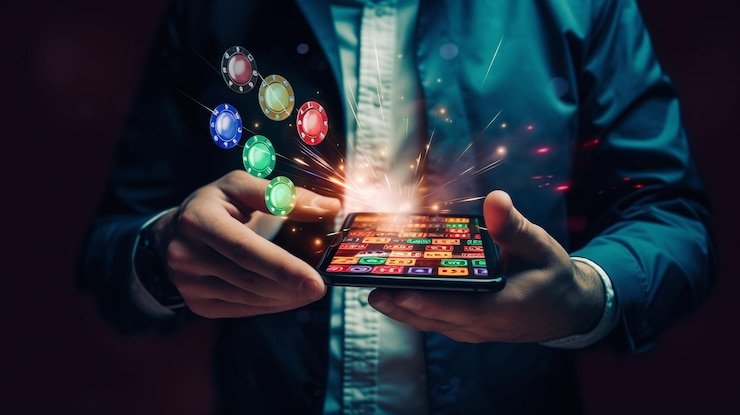 Tampilan slot Sweet Bonanza di hijauwin dengan simbol buah berwarna cerah dan fitur cascade